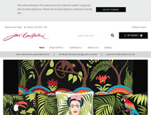 Tablet Screenshot of janconstantine.com